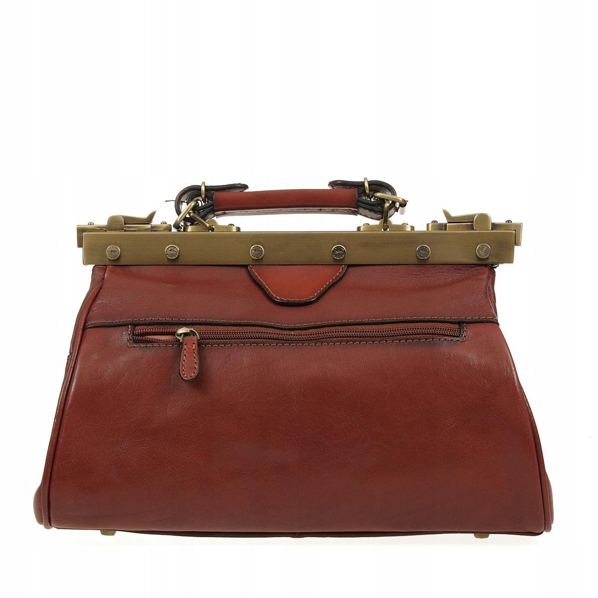 KUFEREK LEKARSKI SKÓRA PRESTIŻOWA TORBA SKÓRZANA Marka inna