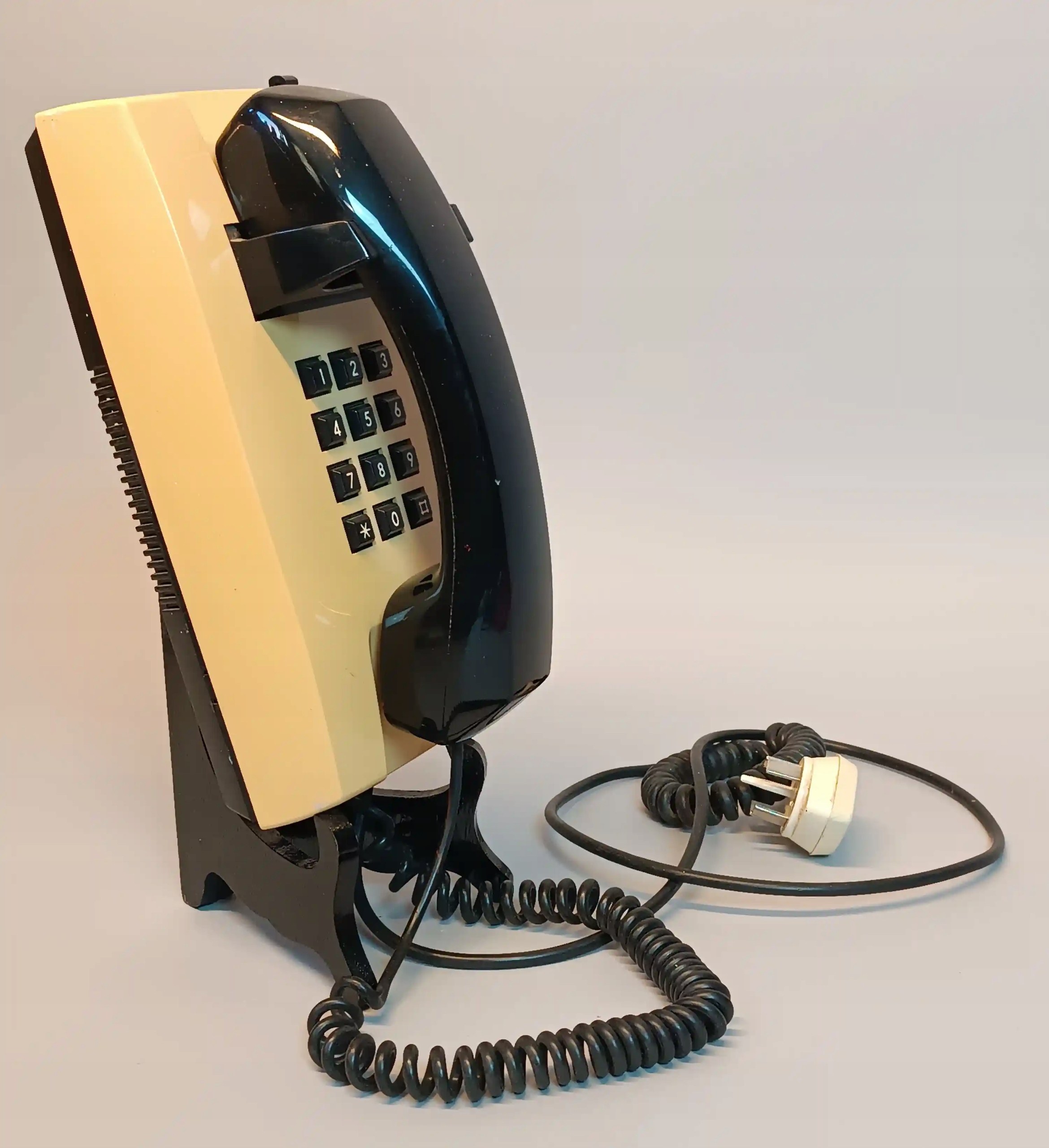 TELI DIAVOX - KULTOWY SZWEDZKI TELEFON ŚCIENNY - VINTAGE 80s