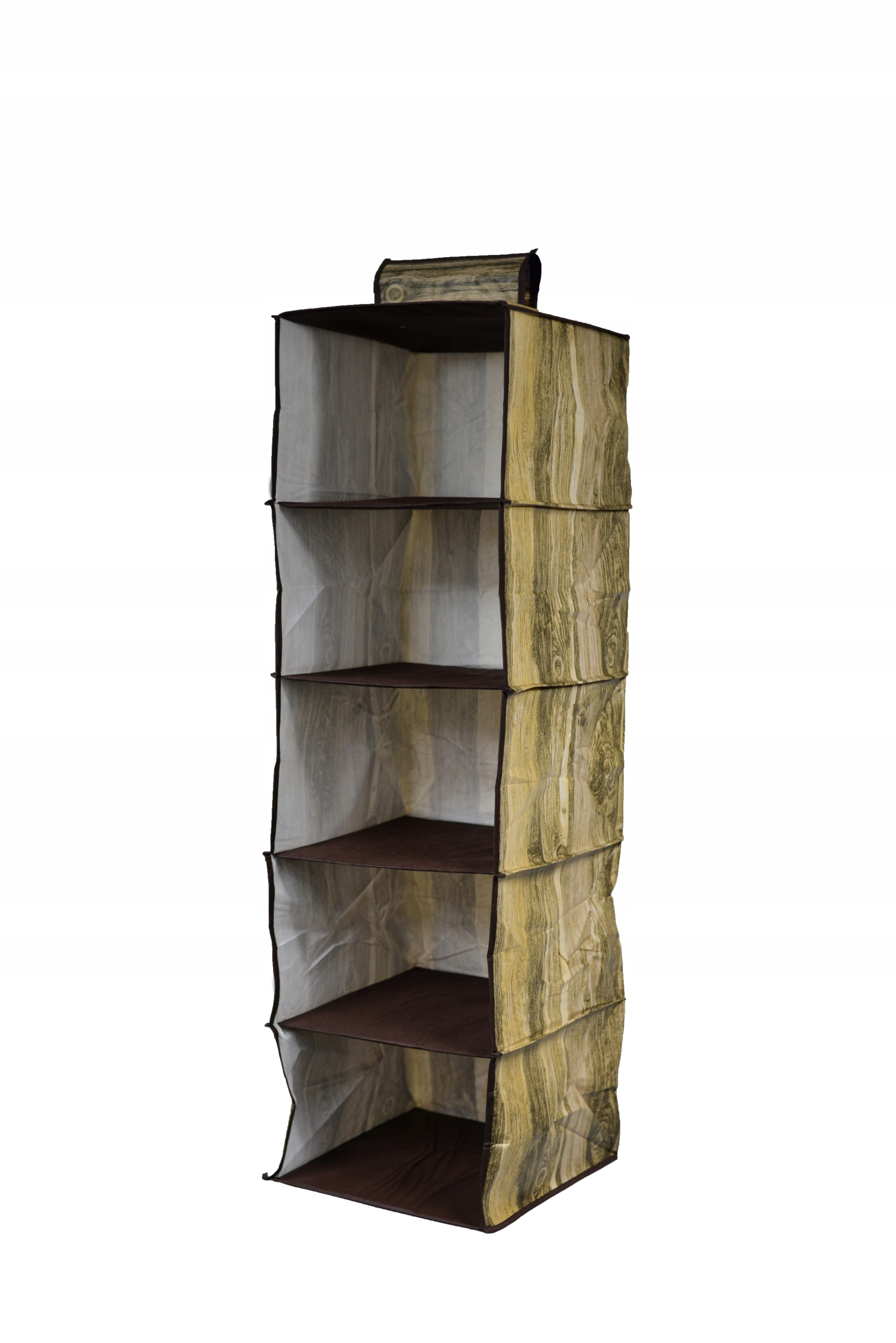 

Organizer Wiszący Do Szafy 30X30X100 238311 Brąz