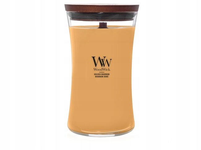 WoodWick velká svíčka Golden Bourbon 609.5 g