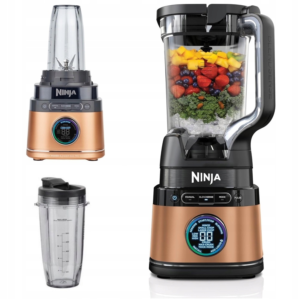 Blender Kielichowy Ninja TB301EU Sportowy Do Smoothie Koktajli