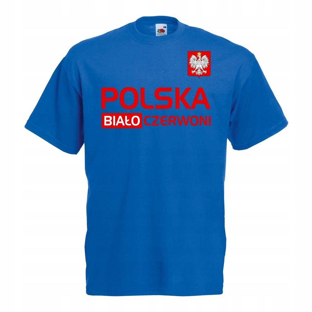 

Koszulka kibica Polska reprezentacja L niebieska