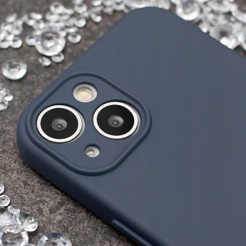 Nakładka Silicon do Samsung Galaxy M16 5G ciemnoniebieska