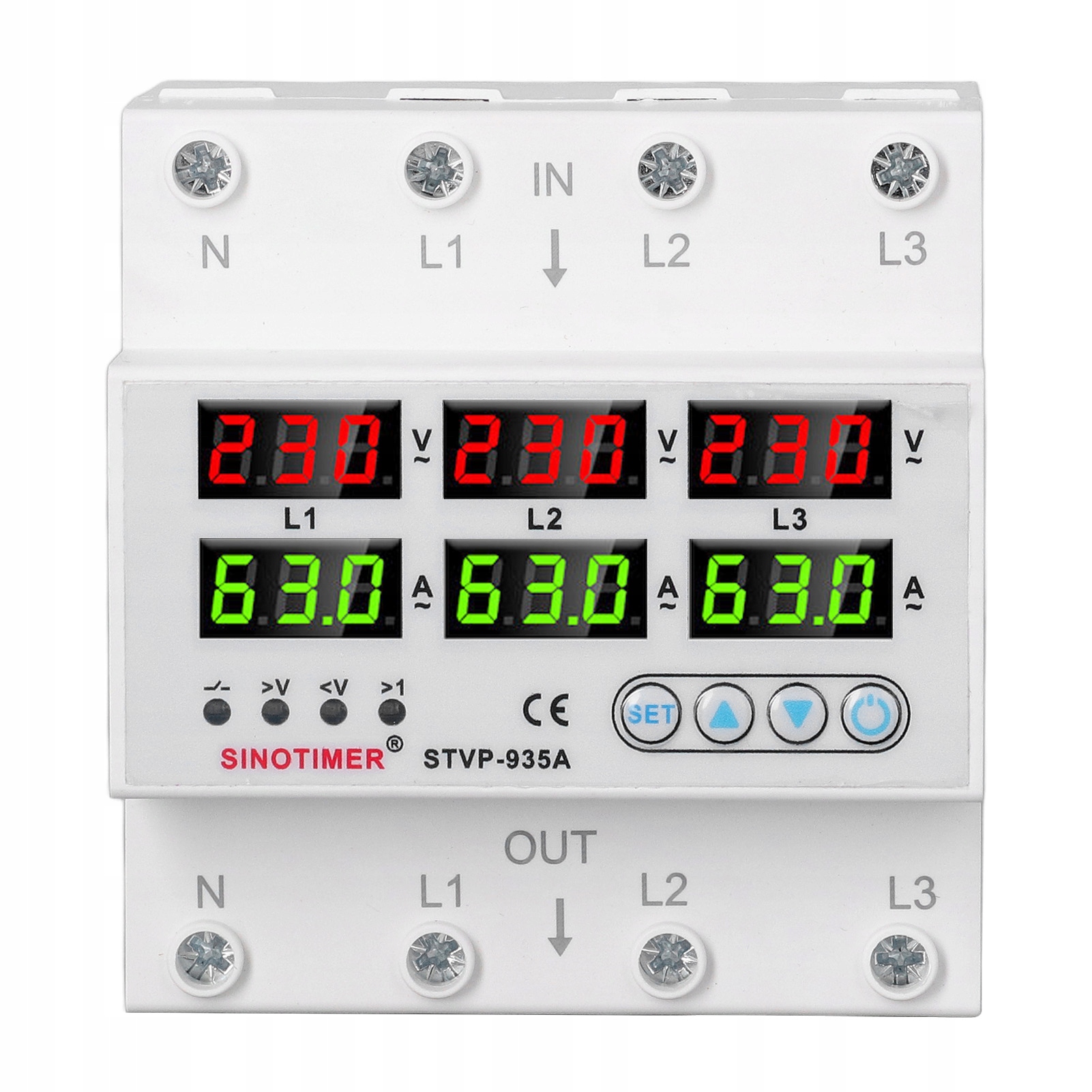 Regulowane Napięcie Prądu Protector 3-FAZOWY