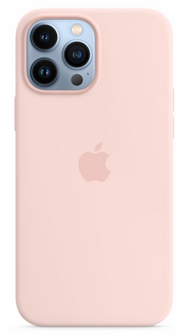 Etui Silikonowe Apple iPhone 13 Pro Max Chalk Pink Pudrowy Róż MM2R3ZM/A