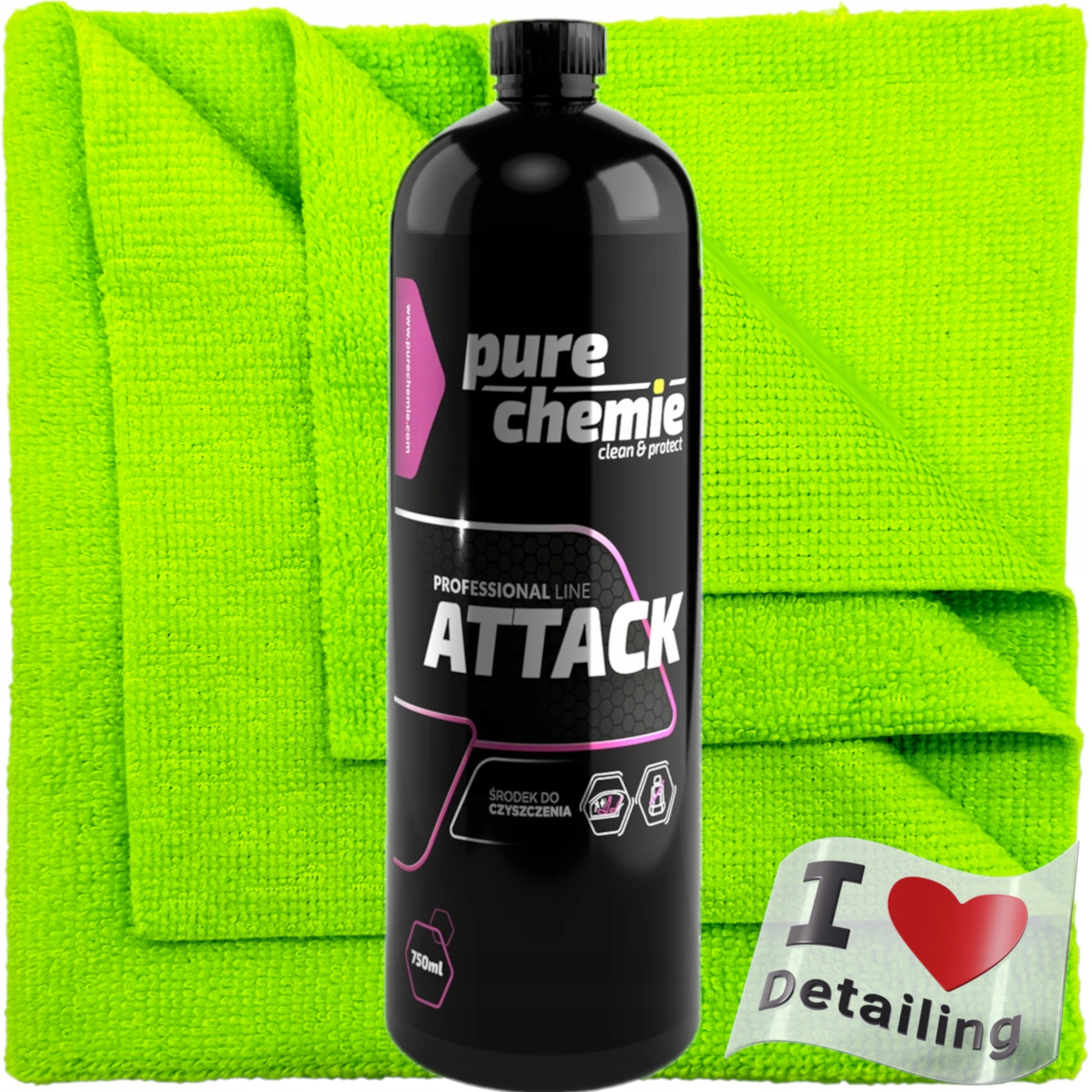 Pure Chemie LCK Attack 750ML - do Prania Tapicerki