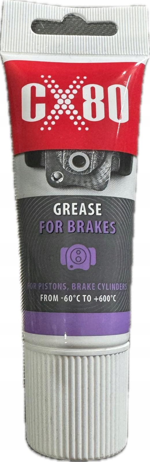 Smar hamulce prowadnice tłoczki CX80 40g