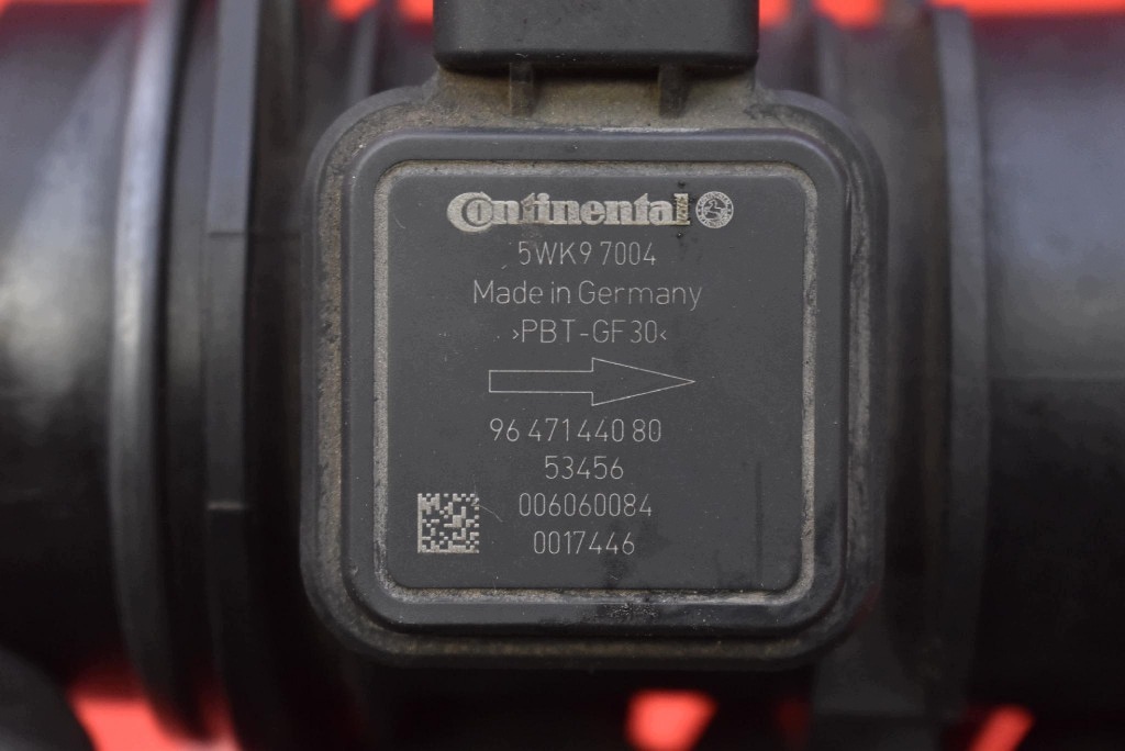 flow meter 9647144080 MAZDA 2 II DE 1.4 TDCI 68 KM 07-10