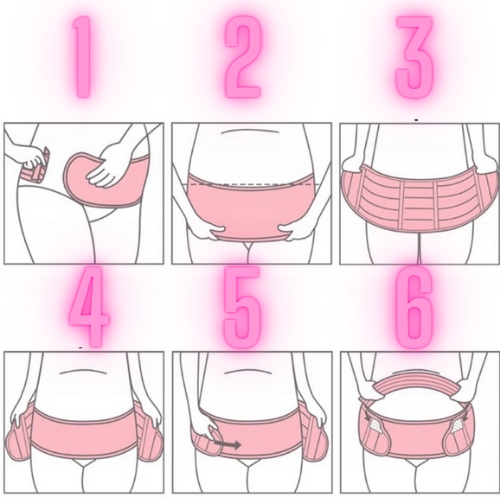 PAS CIĄŻOWY MACIERZYŃSKI PODTRZYMUJĄCY BRZUCH MAMY Marka bez marki