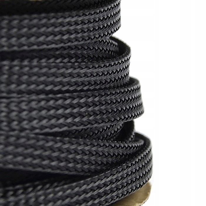 OPLOT POLIESTROWY fi: 6mm (3,2-10mm) PESZEL PLECIONKA 125°C NA PRZEWÓD Średnica 3.2-10 mm