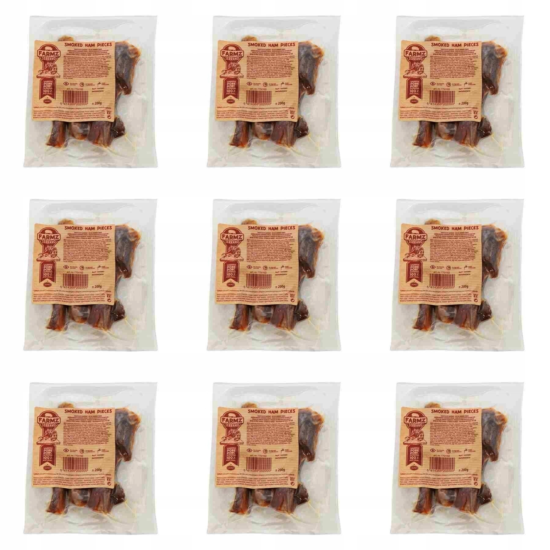 Levně Duvo+ Farmz Vepřová šunka uzená 9x200g