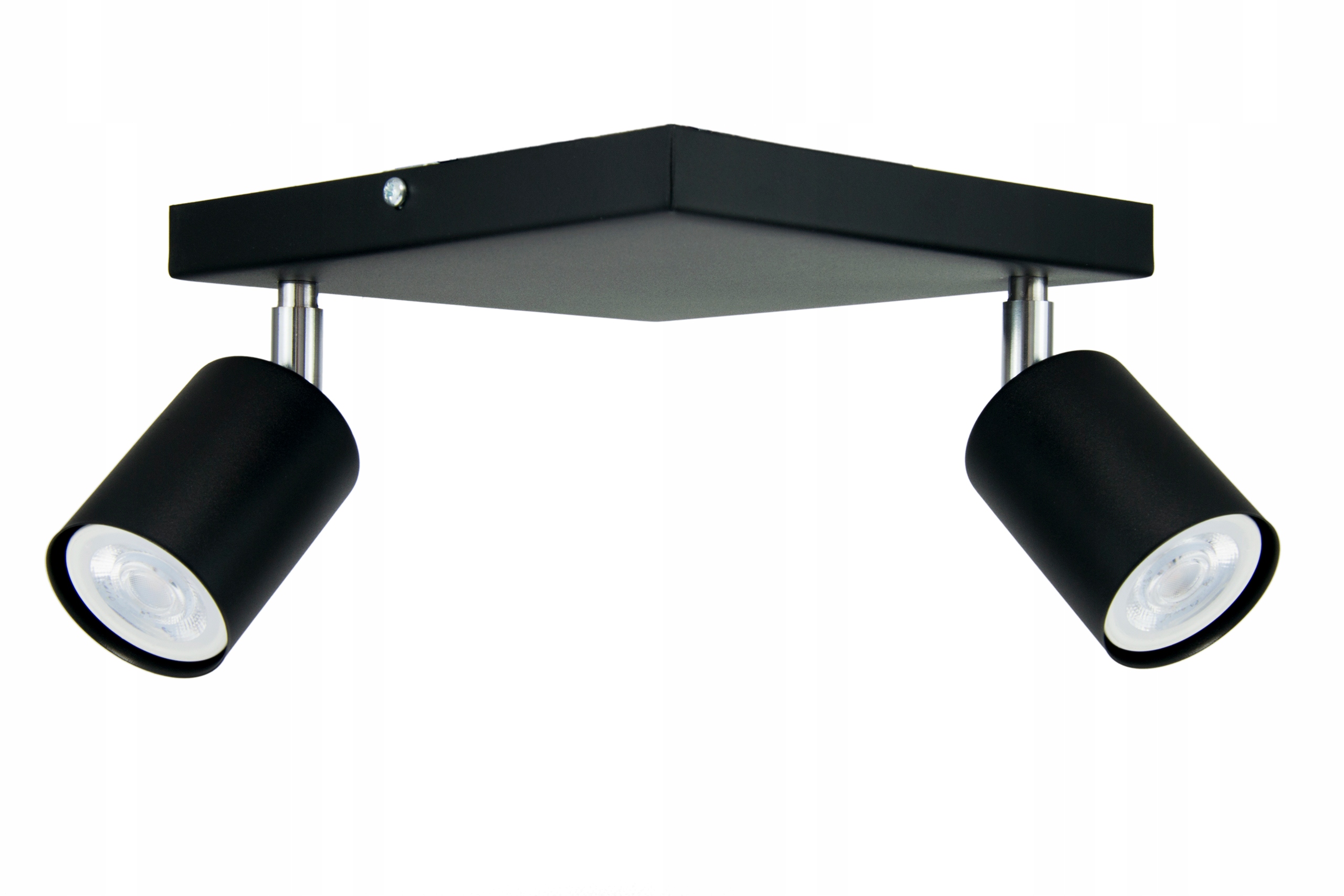 LAMPA SUFITOWA SPOT RUCHOMA CZARNA PLAFON KWADRAT GU10 REGULACJA POD LED Rodzaj spot