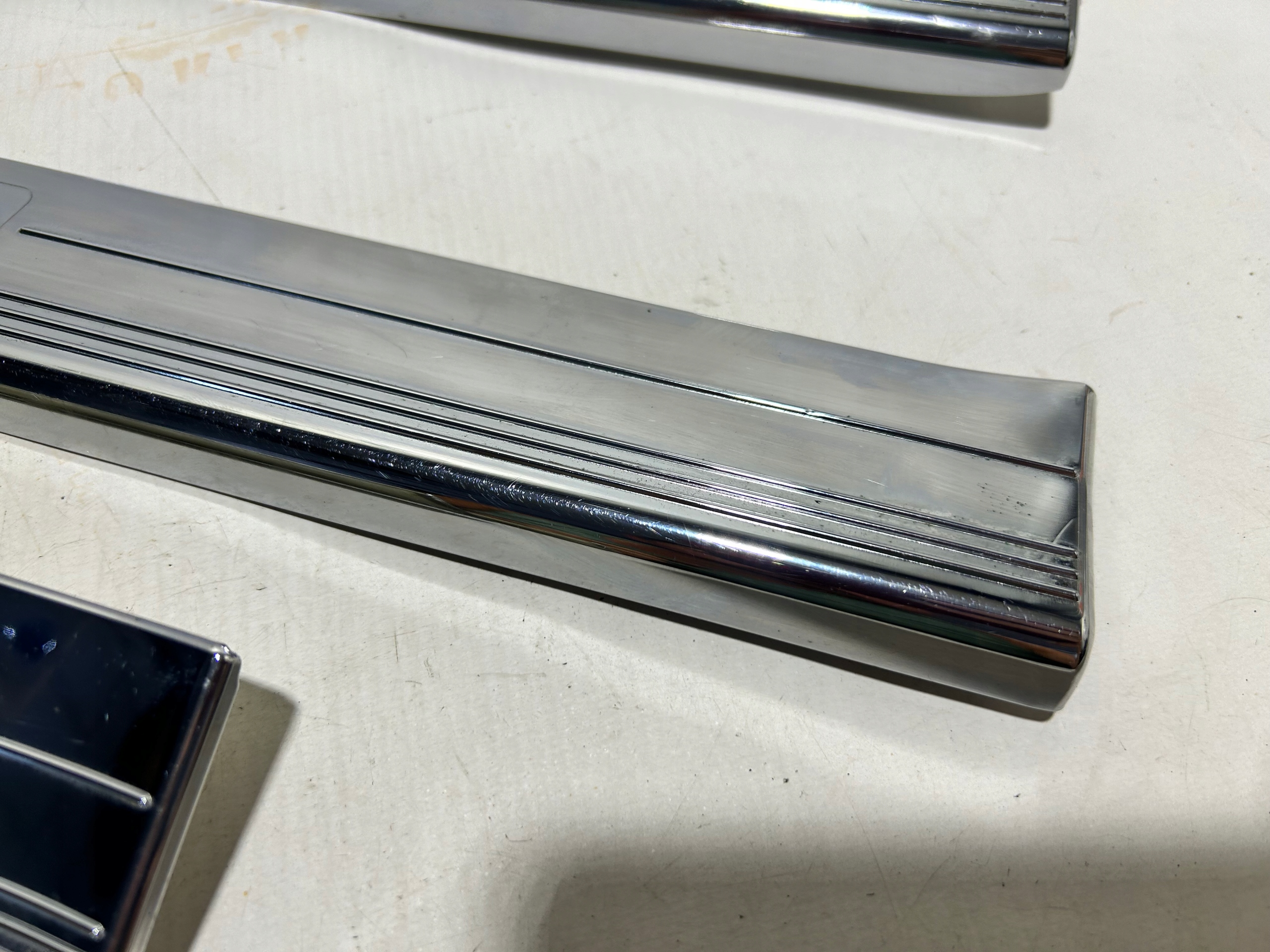 mouldings threshold caps MERCEDES CLS W219 AMG KOMPLET