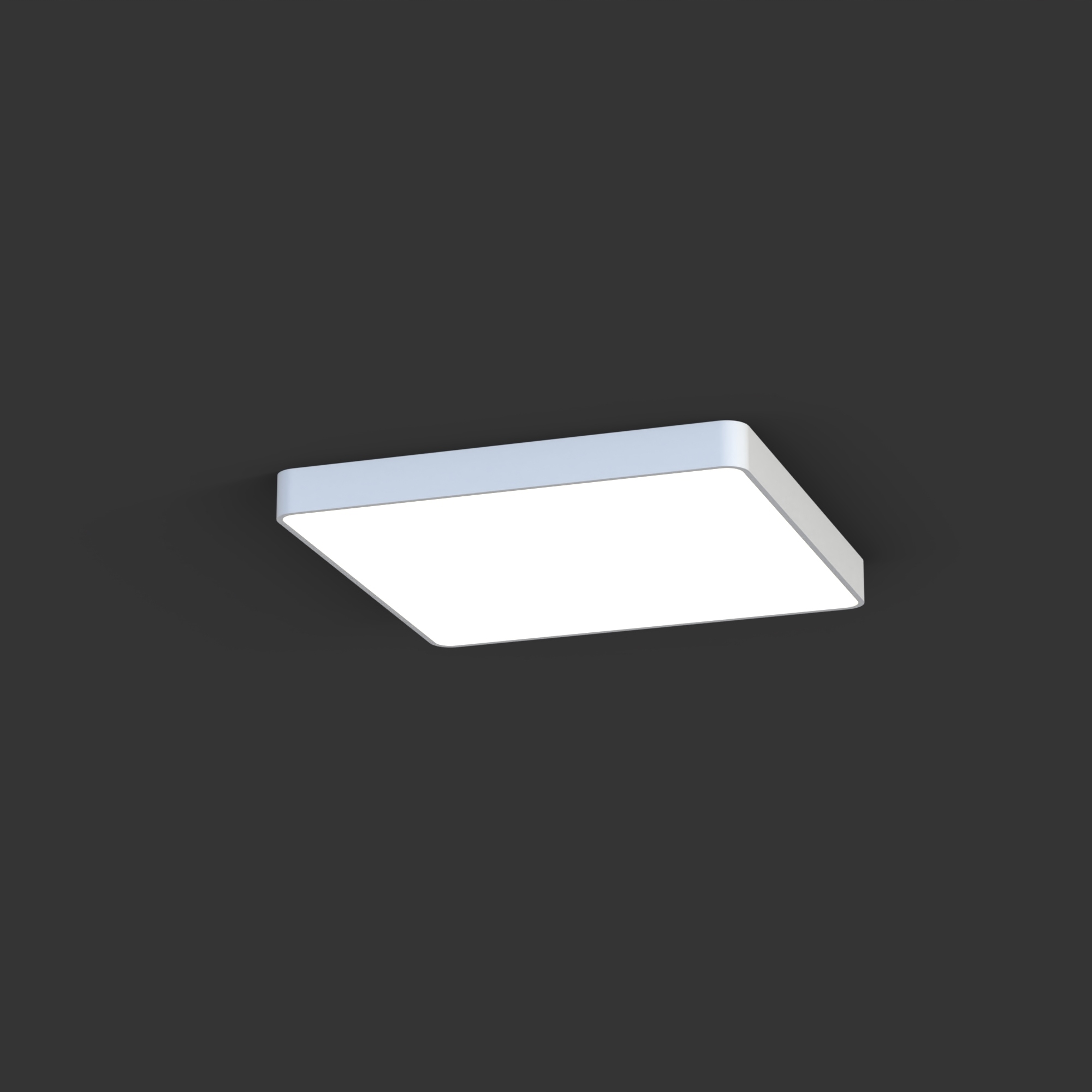 Stropná lampa elegantný stropné svietidlo štvorcový Soft Biely Nowodvorski Led