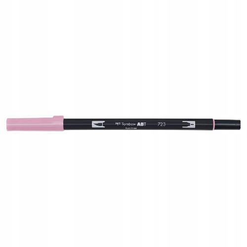 Pisak dwustronny Dual Brush Pen - Tombow Pink nr 723