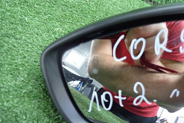 OPEL CORSA F mirror left 10 + 2 PIN