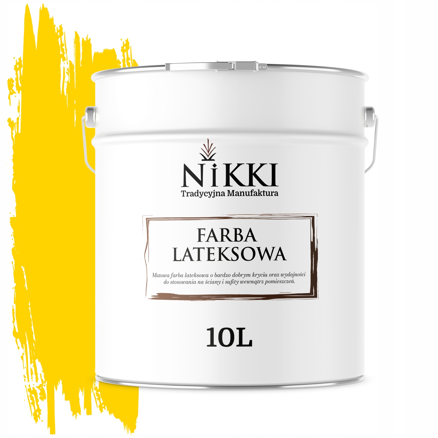 Barva Intenzivní Žlutá H6967 10L Matná Na Stěnu