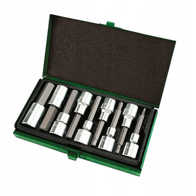 Sada nástrčiek Toptul 1/2" Hex