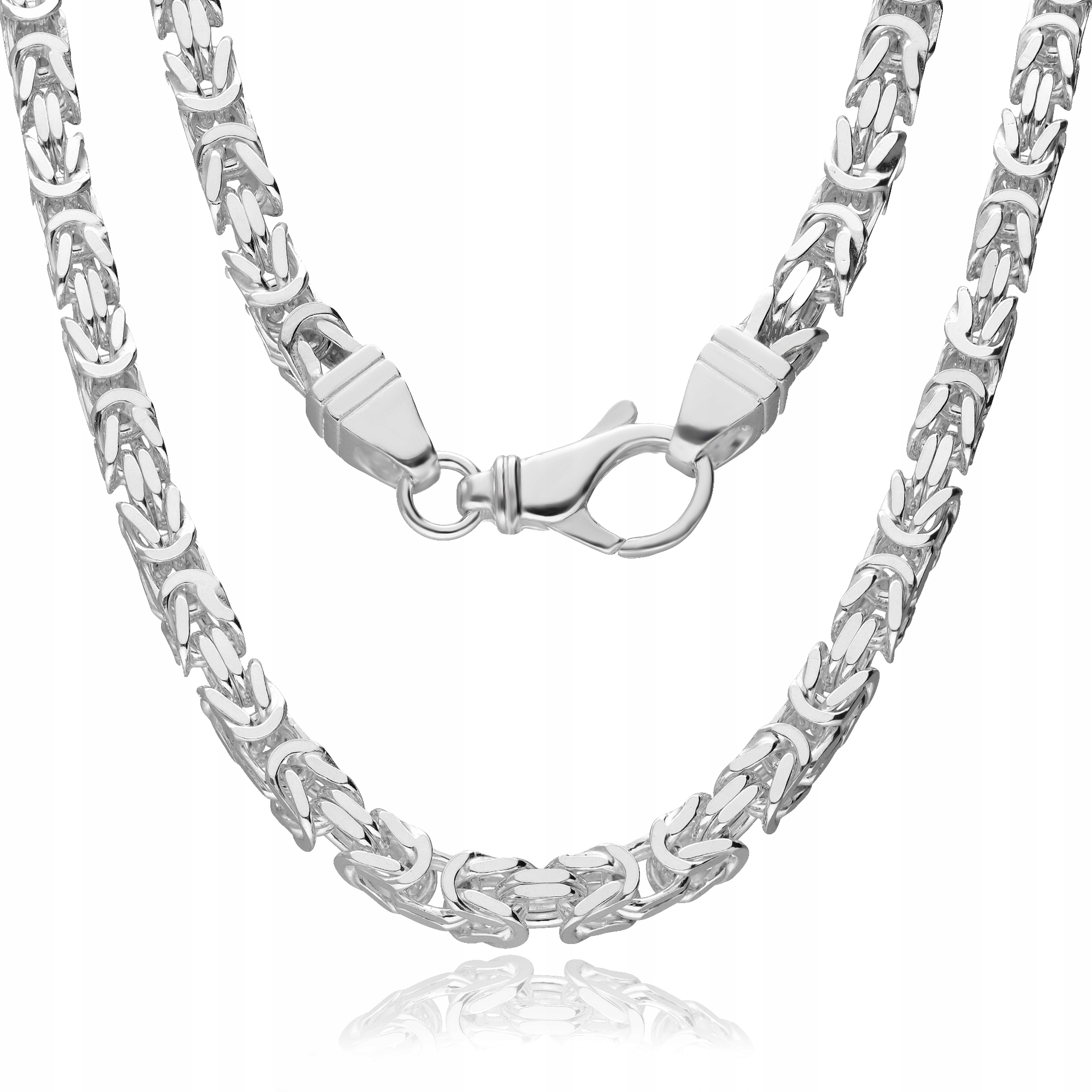 Stříbrný Řetízek Královský Vzor Bizantský 55cm