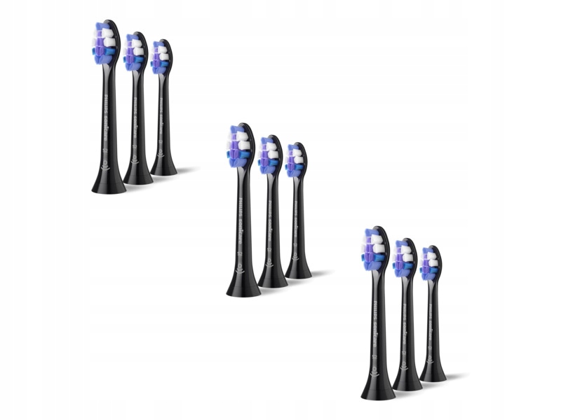 Końcówka szczoteczki Philips Sonicare HX6053/88 (3x3 szt.)
