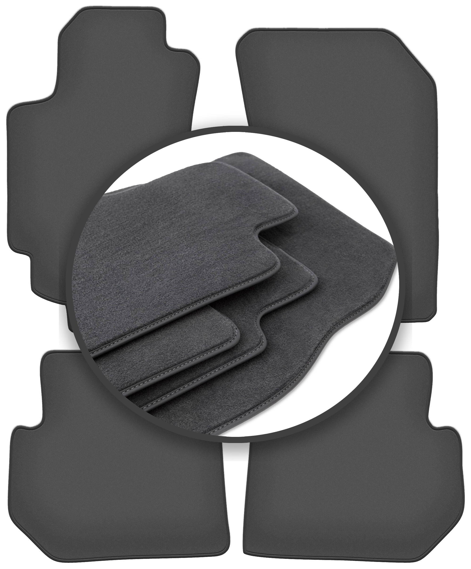Prémiové koberčeky do auta pre: Subaru B9 Tribeca Suv (2009-2009)