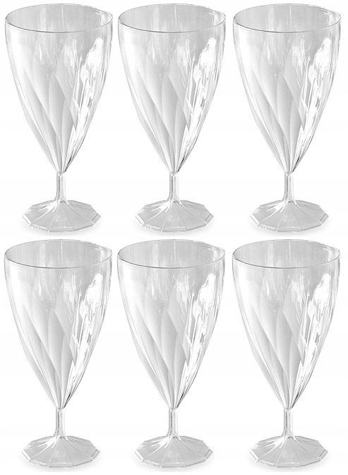 

Kieliszki do Wina Plastikowe Party 200 ml 6 szt.