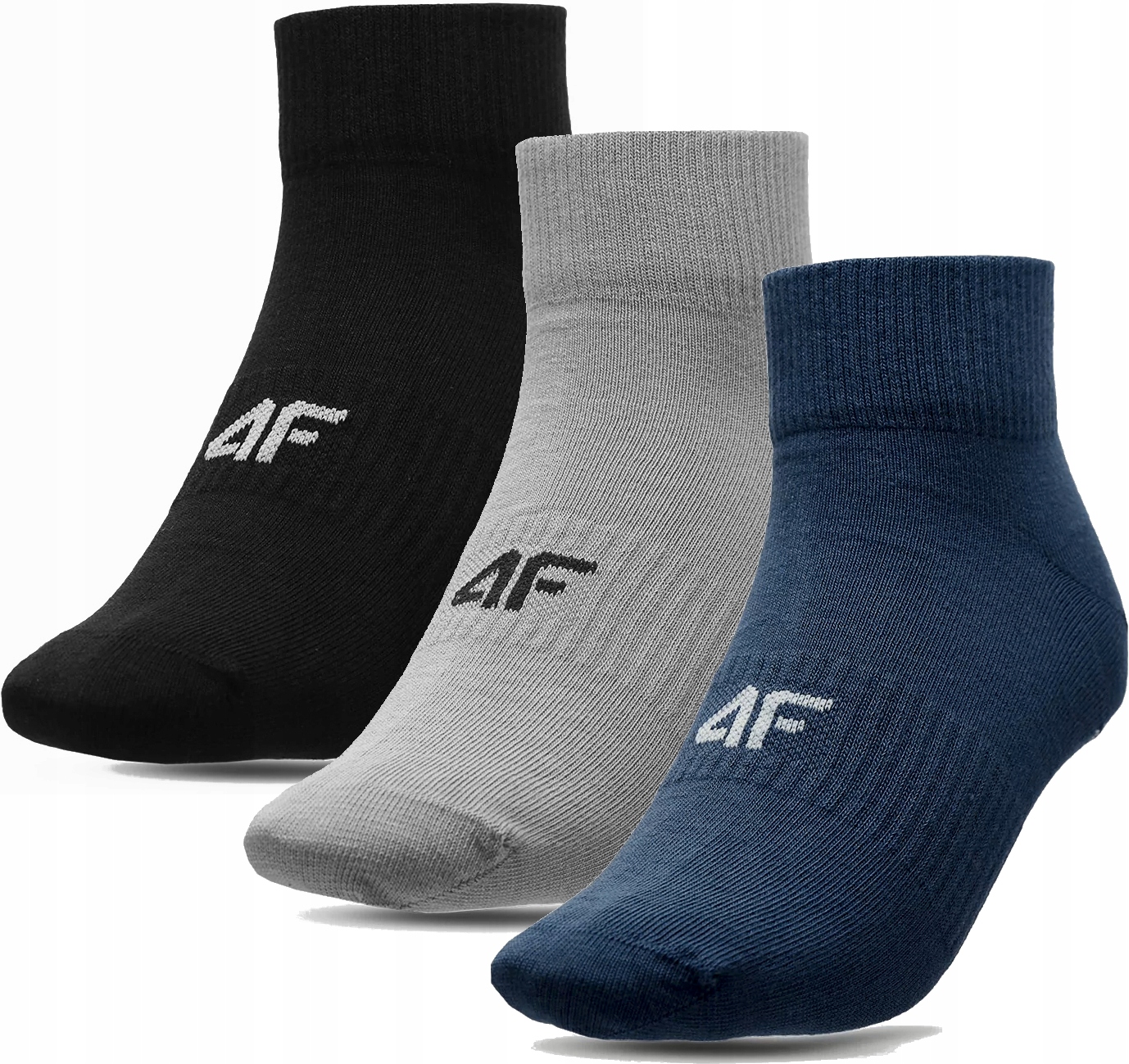 

Męskie Skarpety 4F SS23 SOCM150 3PAK 92S 43-46