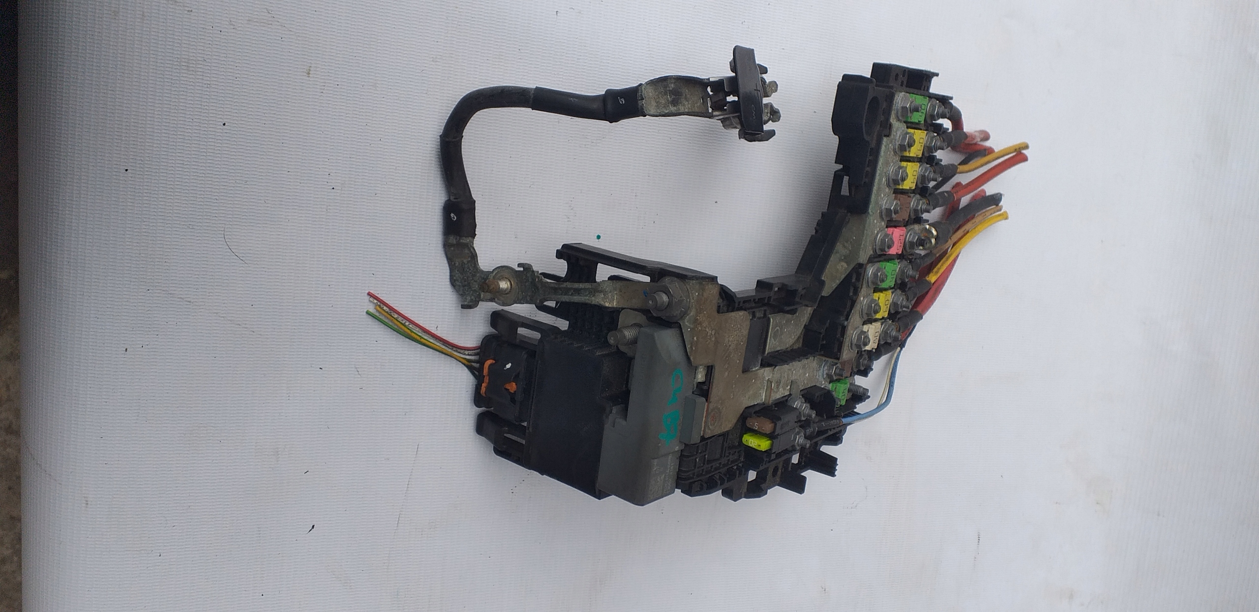 CITROEN C4 II B7 DS4 DS5 Moduł akumulatora klema 9665878380