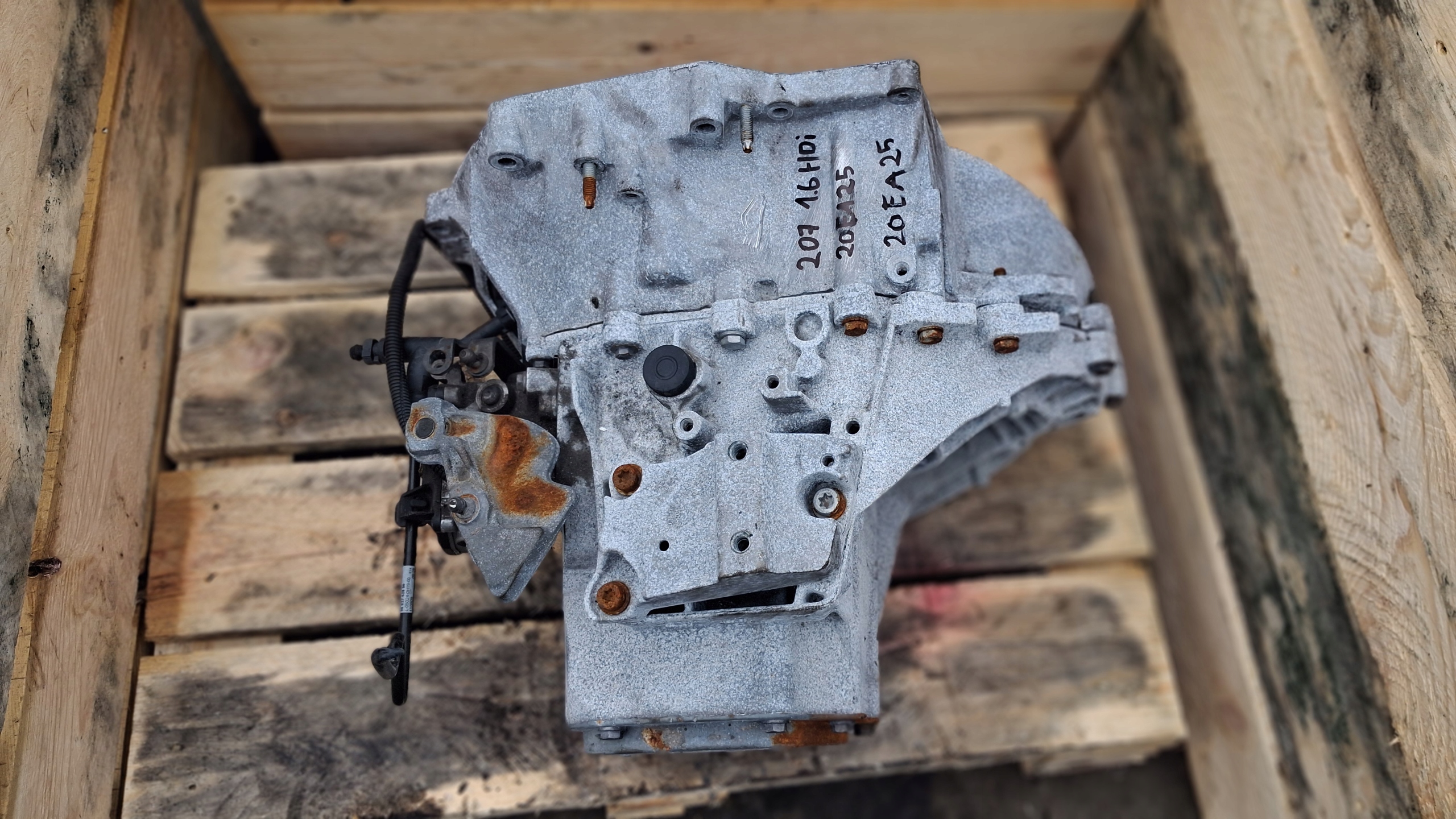CAMBIO manuale 20EA25 PEUGEOT 207 1.6 E-HDI GDANSK