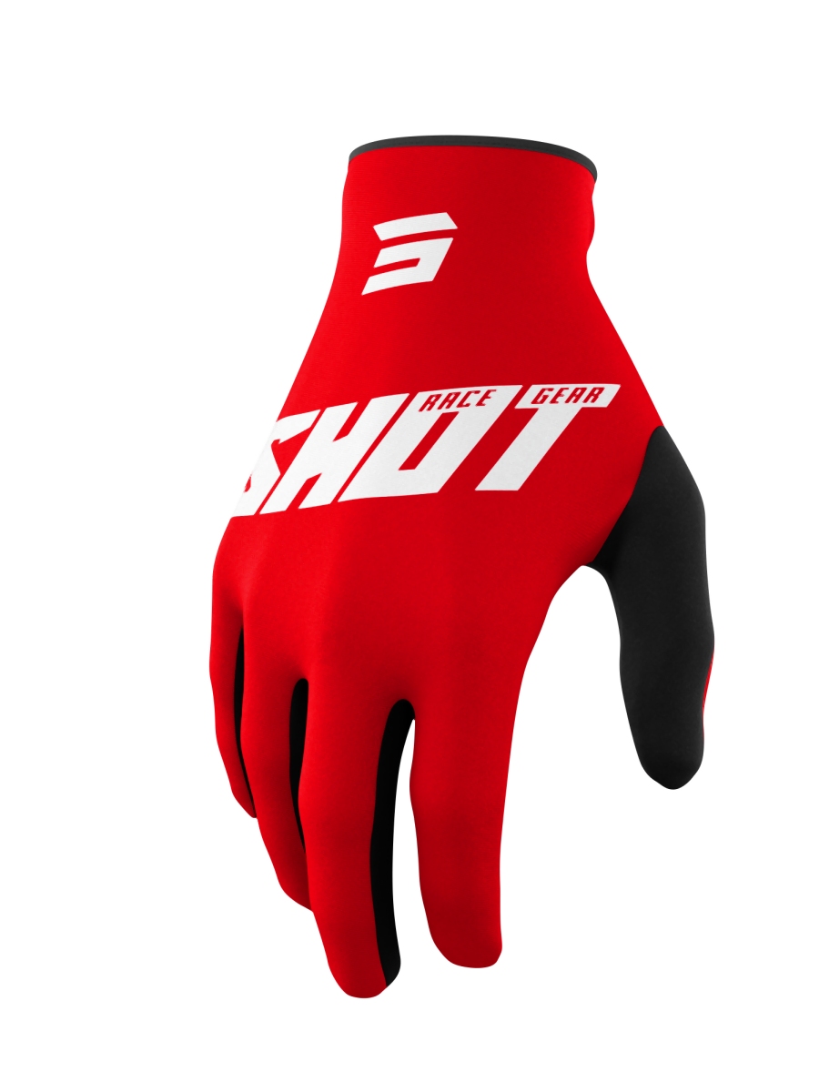 

Shot Rękawice Moto Devo Raw Burst Czerwone M