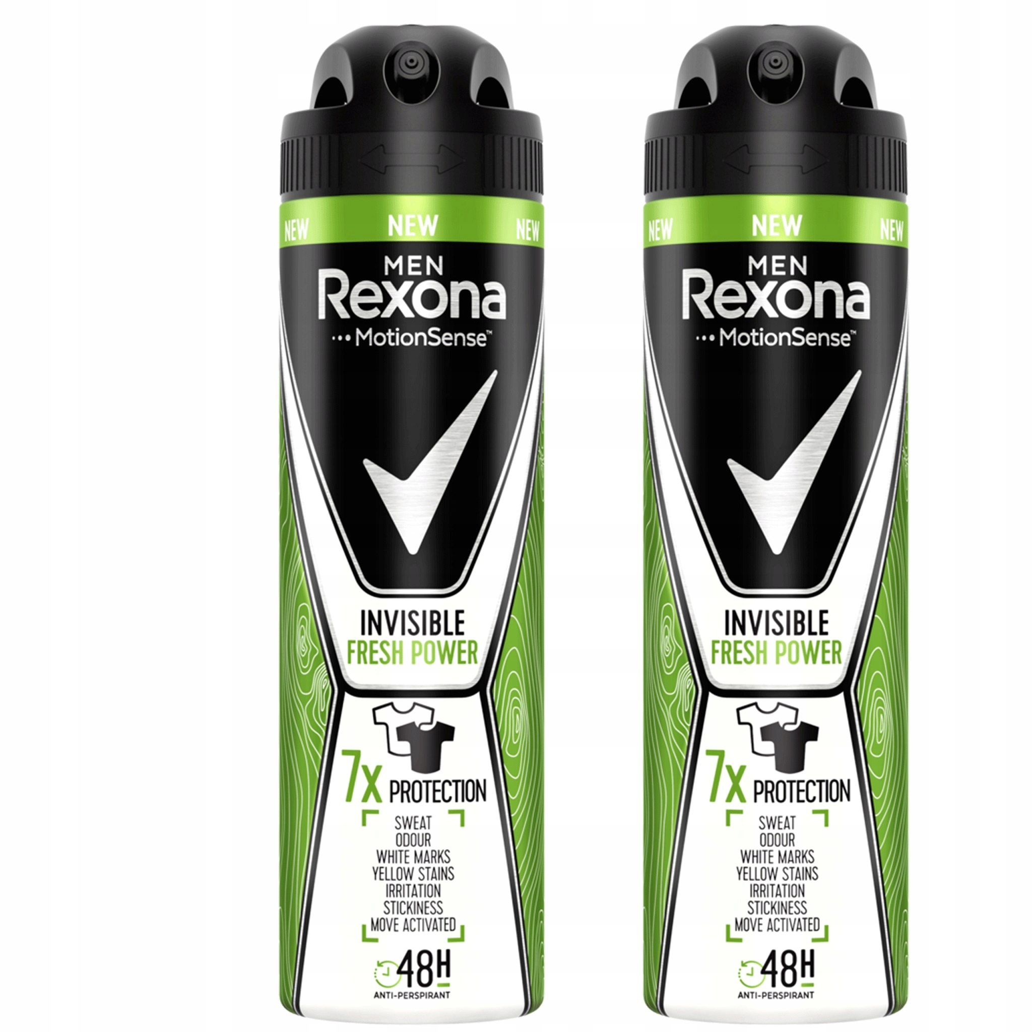 

Rexona Men Invisible Fresh Antyperspirant 2x150ml