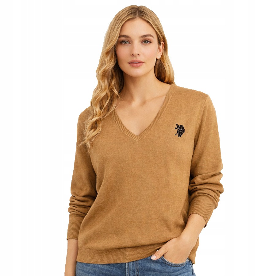 Dámský svetr U.s. Polo Assn. US423730351 Hnědý XL