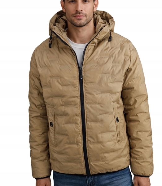 Pánská prošívaná jarní přechodová bunda Agrafka 3XL