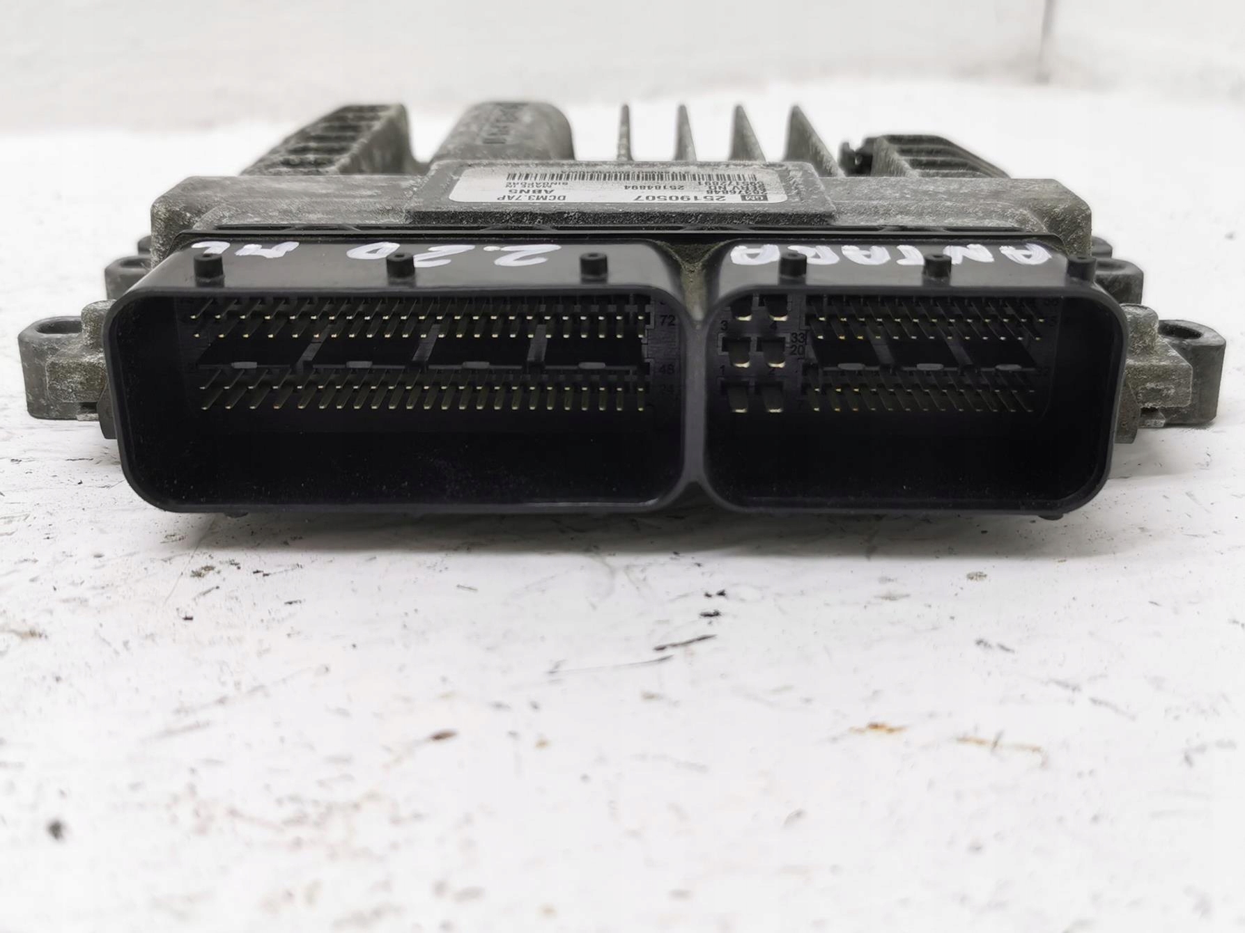 control unit of the engine OPEL ANTARA 2.2 CDTi 25190507