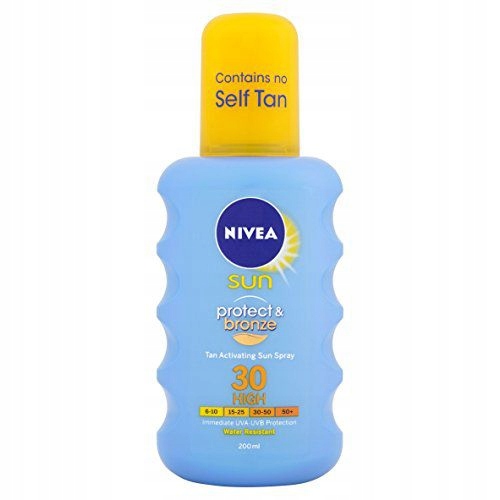Nivea Sprej Na Opalování Intense Spf 30 (protect+bronze Sun Spray) 200 ML