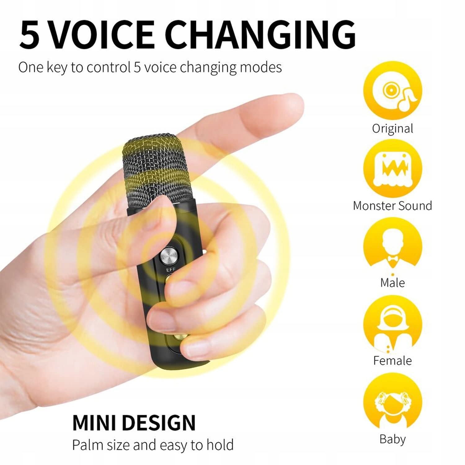 MUMUWIND Bluetooth Zestaw z Mikrofonami i Głośnikiem — miniatura 4