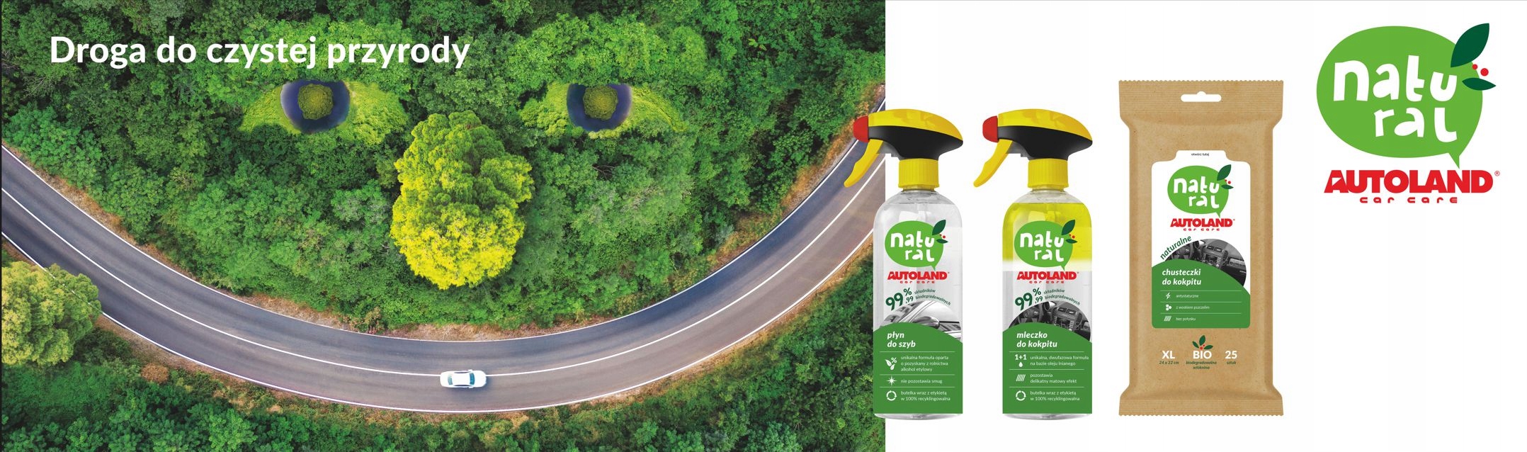 Perfumy samochodowe AUTOLAND NATURAL BLACK 300ml Producent Autoland