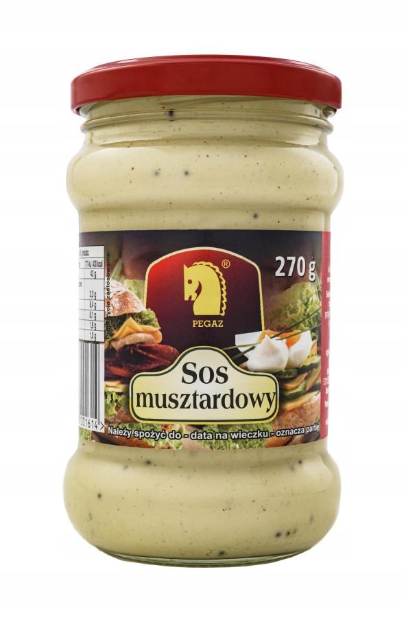 Sos musztardowy 270g Pegaz 12762791097 Allegro.pl