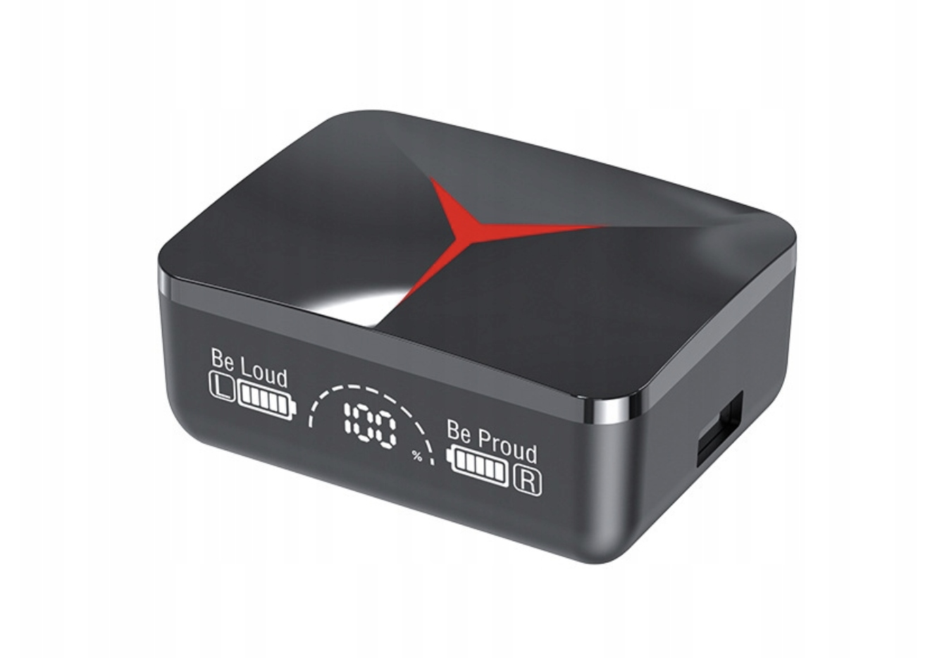 SŁUCHAWKI BEZPRZEWODOWE DOUSZNE M90 PRO MIKROFON BLUETOOTH 5.3 + POWERBANK EAN (GTIN) 750749760740