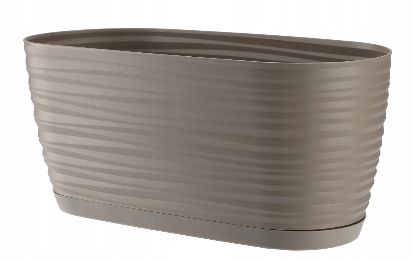 

Doniczka z podstawką osłonka owalna Sahara 27 cm