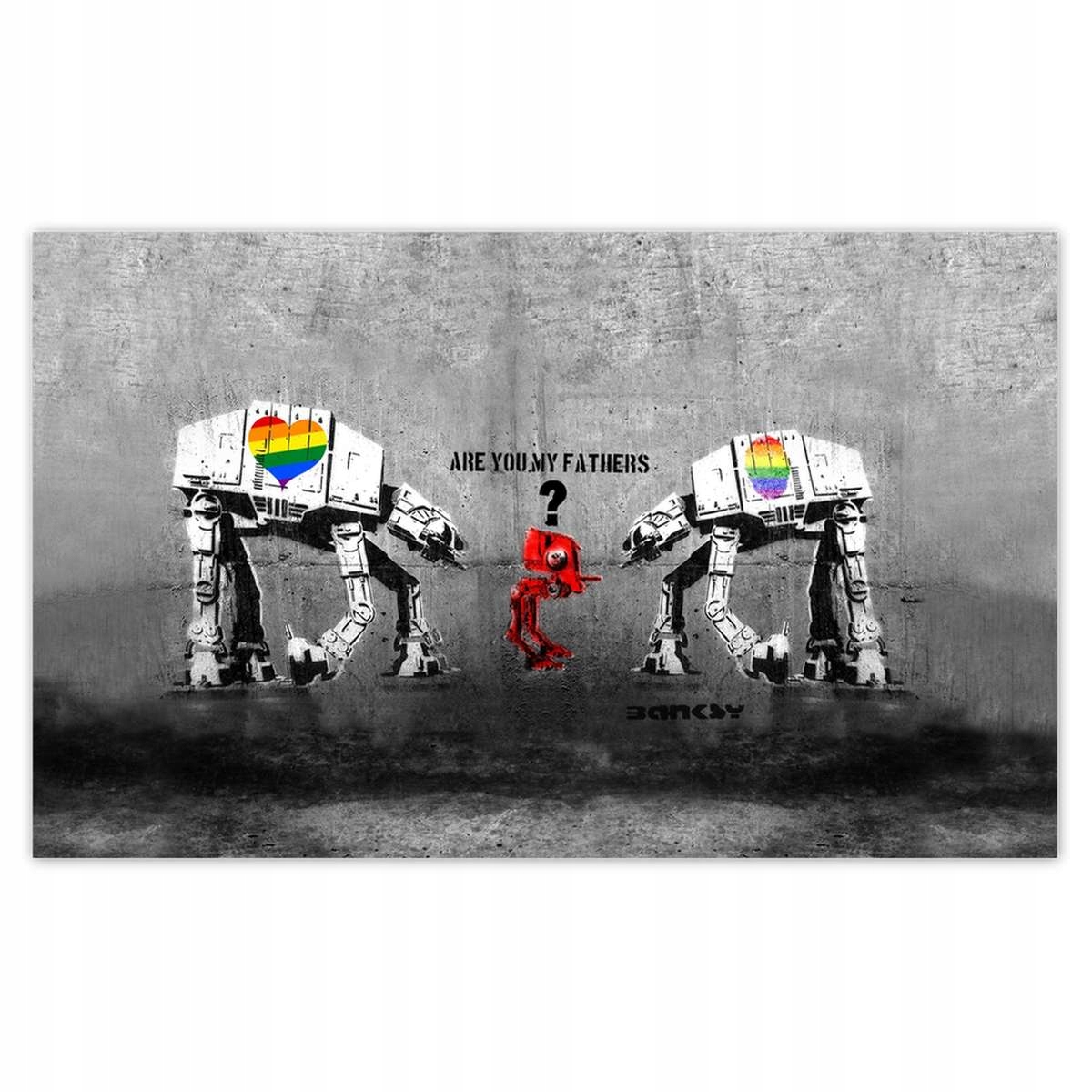 Fototapety 520x318 Are you my fathers Banksy