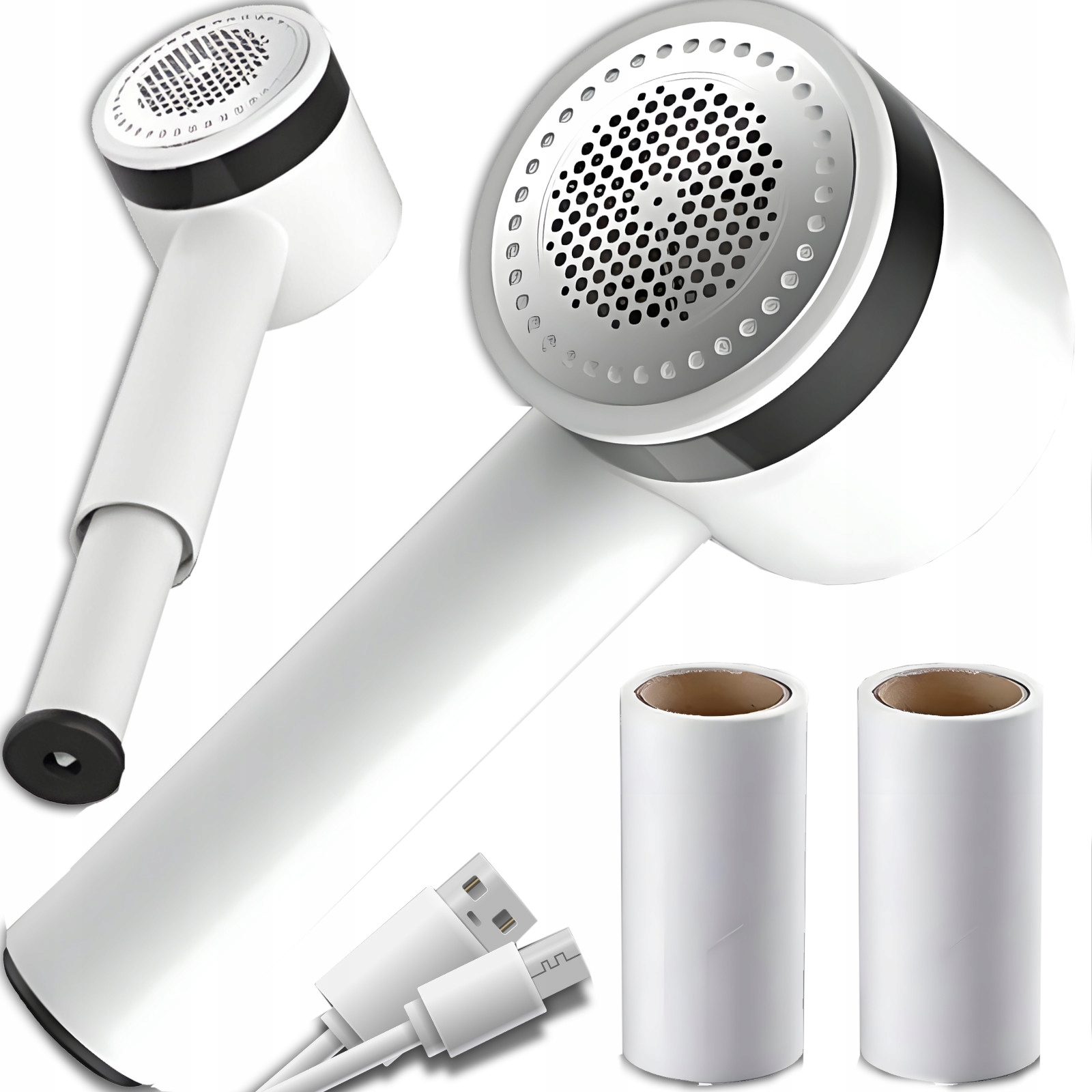 Odžmolkovač a oblečení svetrů, čalounění, 2 válečky na srst