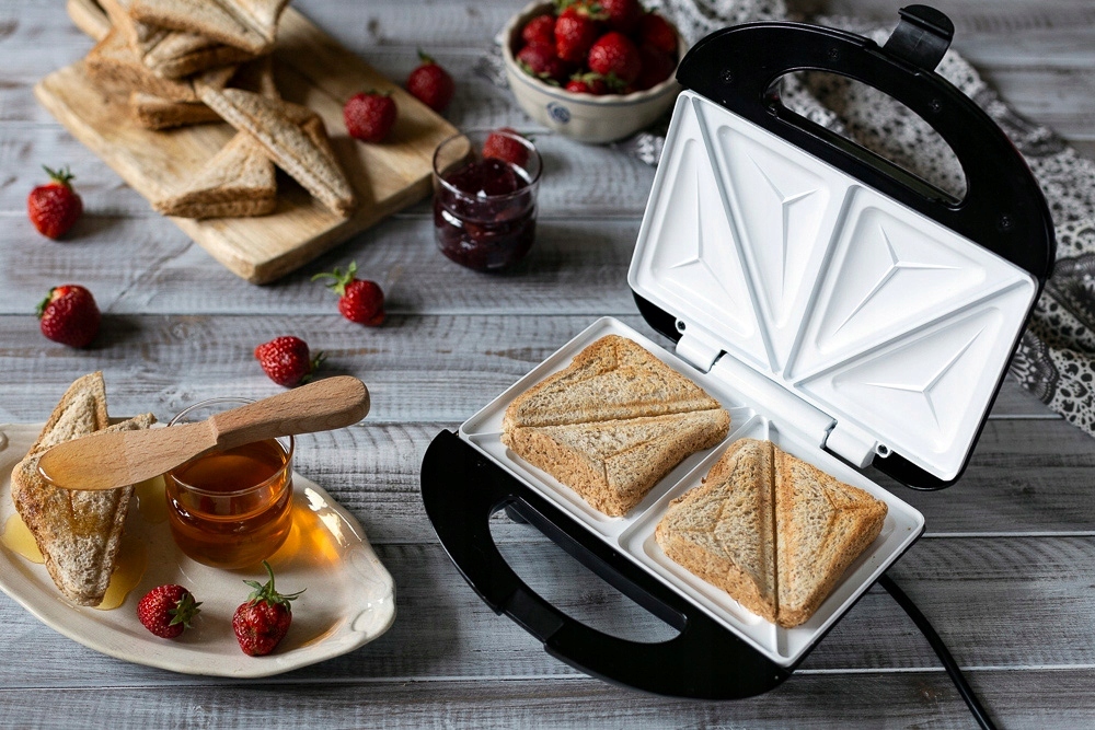 OPIEKACZ SANDWICH TOSTER DO KANAPEK CERAMICZNY Marka Camry