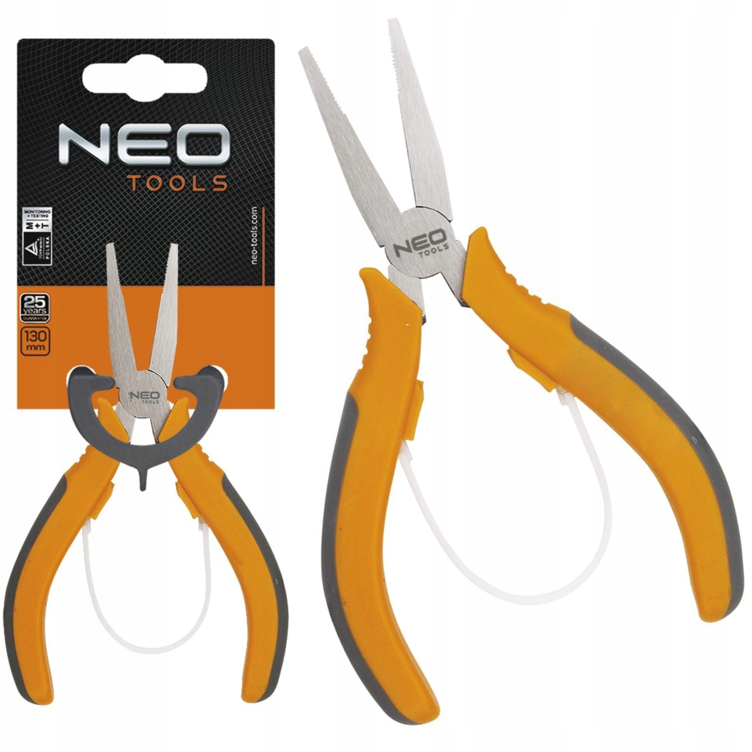 

Neo 01-105 Szczypce Precyzyjne Płaskie 130 MM