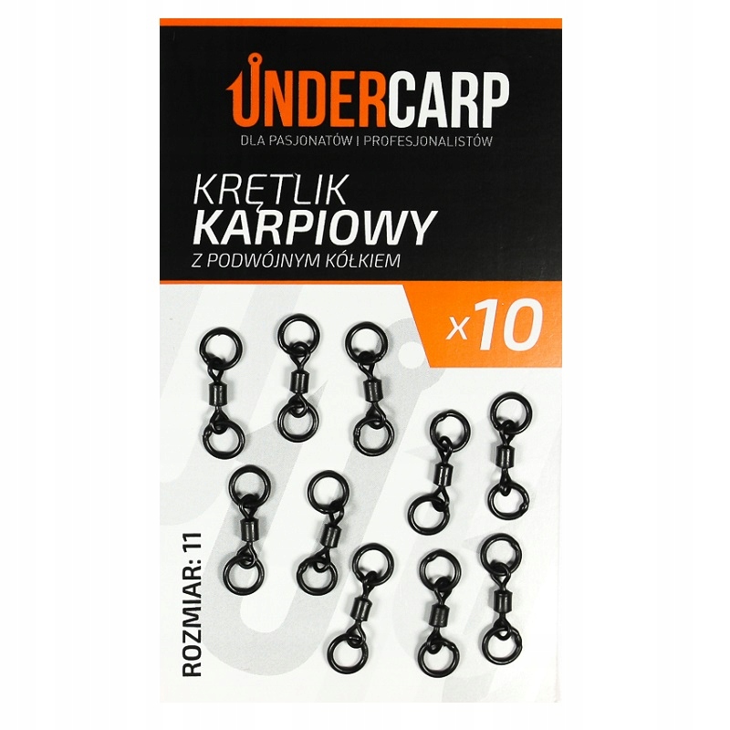 Undercarp Krętlik karpiowy z podwójnym kółkiem