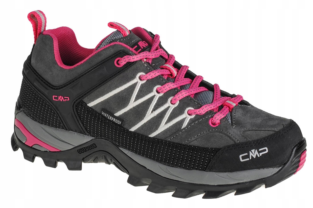 Cmp Rigel Low [36] Dámské semišové trekové boty šedé barvy