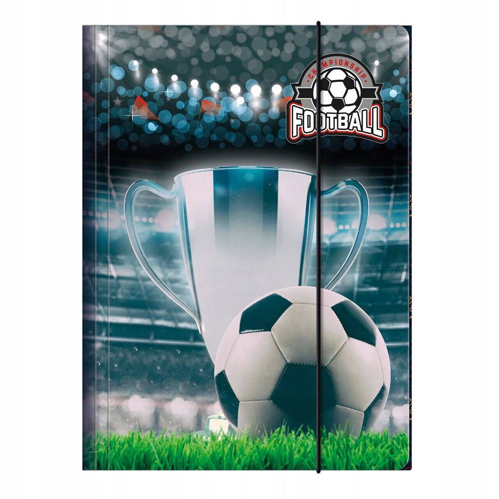 

Teczka Z Gumką A4 Piłka Football Derform