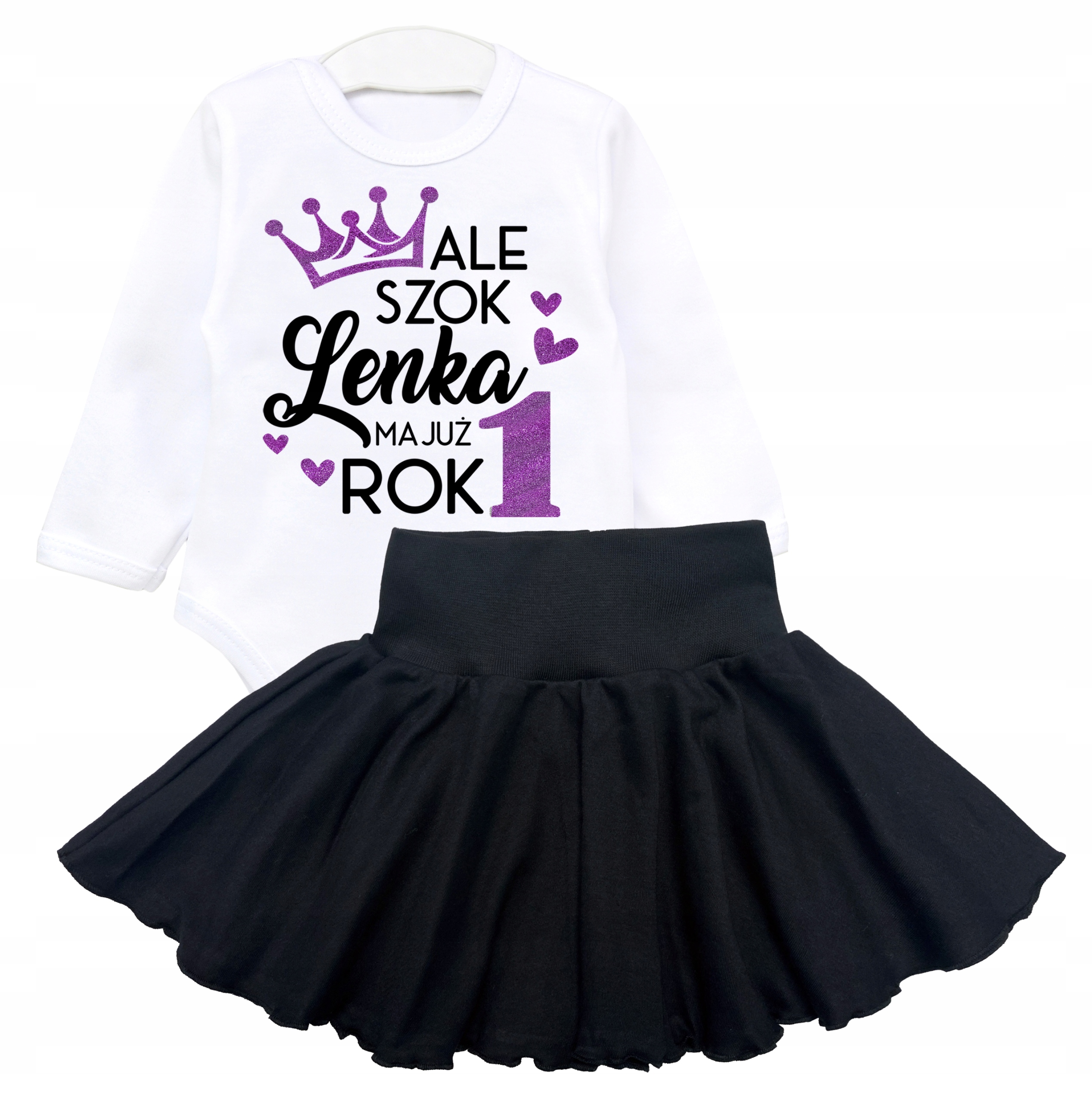 

Komplet na urodziny Ale Szok Mam Już Rok Imię r 86