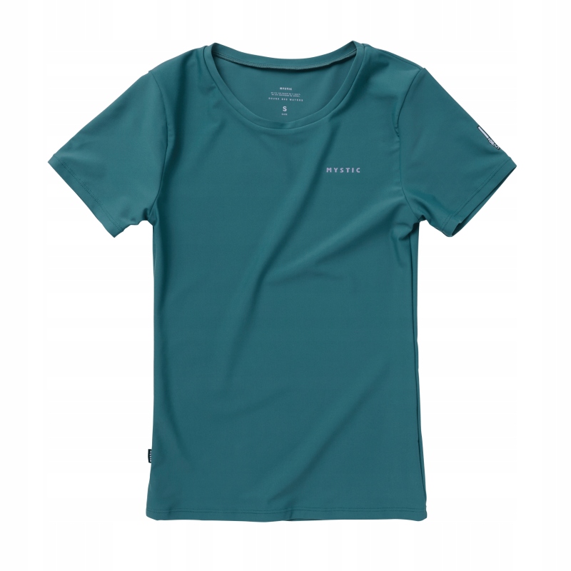 Lycra Mystic 2025 Star S/s Rashvest Wmn Teal M
