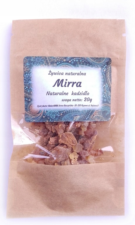 

mirra naturalna żywica kadzidło